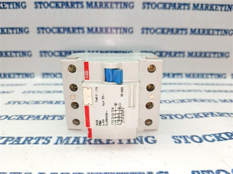 Lot 3pcs ABB RCCB F364 RCCBF364 40A 240/415V Circuit Breaker 30Days Warranty