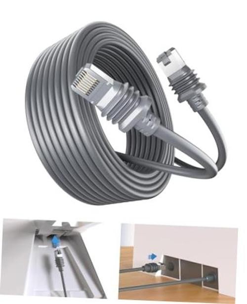 Starlink Gen 3 Cable 100 FT – Waterproof & Durable Ethernet Extension Cord