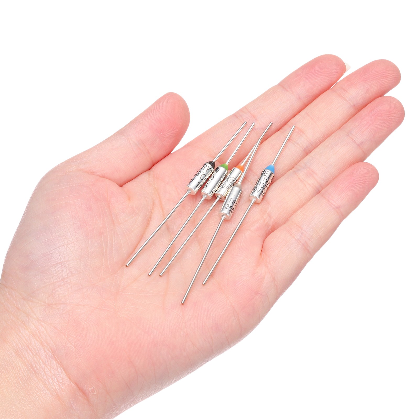 10 Pcs Metal Temperature Thermal Fuse RY152 152 °C 305.6 °F 15A 250V