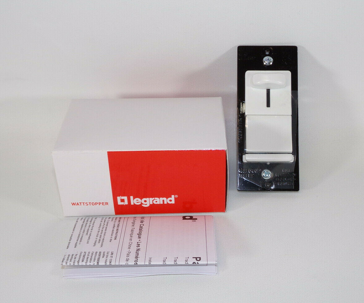 Legrand P&S LSCL453PW Slide Dimmer Rocker Set, 1P/3W CFL/LED/Incand, White