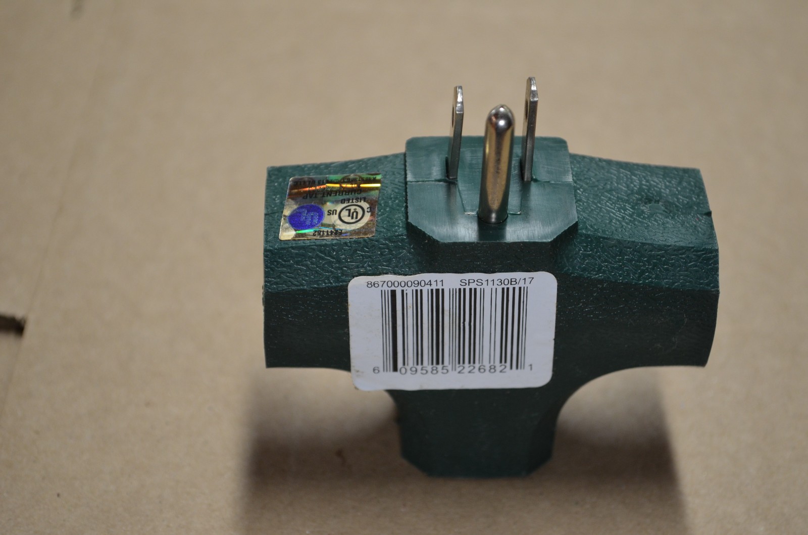 Grounded AC Taps: LITESUN LT-8A 3-Outl+Stanley DR-W02 3-Outl+Unbranded 6-Outlet