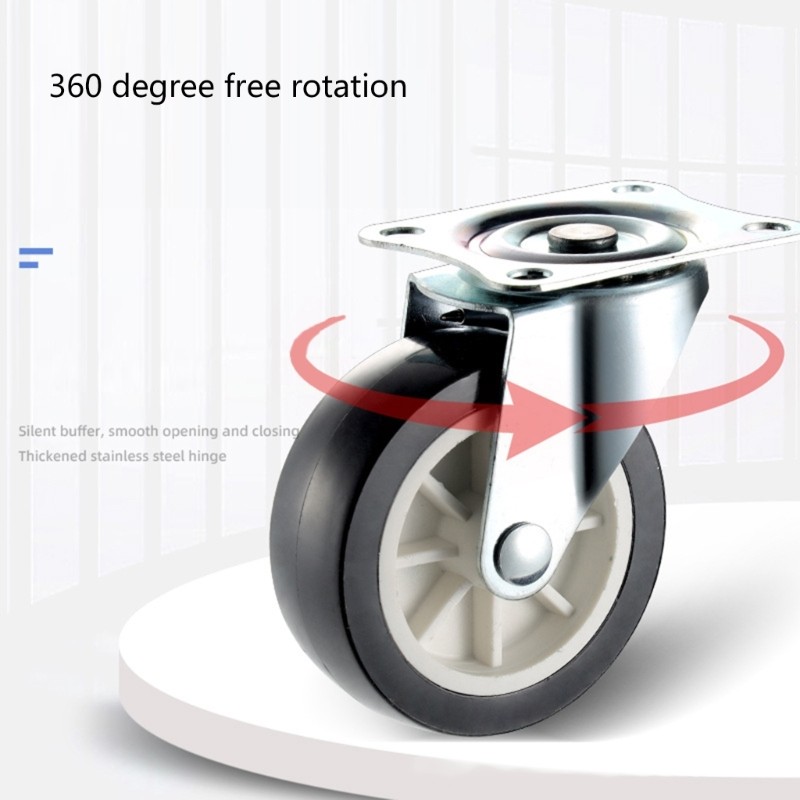 Furniture Casters Wear Resistant Casters Wheel for Easy Handling in Workspaces