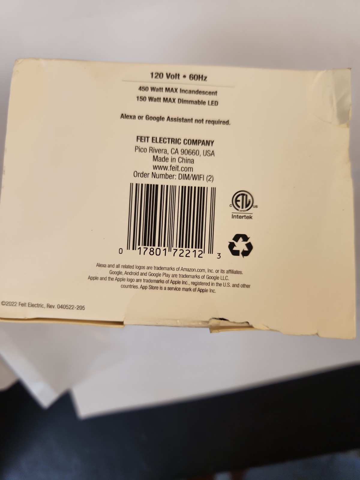 Feit Electric Smart Dimmer Switch, Neutral Wire Required for Installation,…