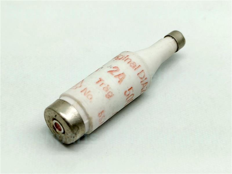 Lot 4 Pcs. Original Diazed 2A 500V Fuse 30 Days Warranty Expedited Shipping