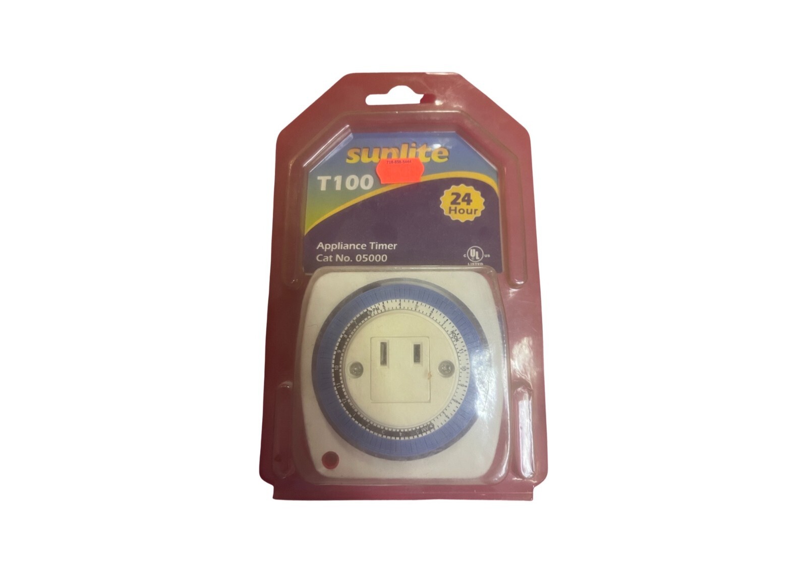 NEW Sunlite 24 Hour Appliance Timer Item No. T100 Cat. No. 05000 Indoor