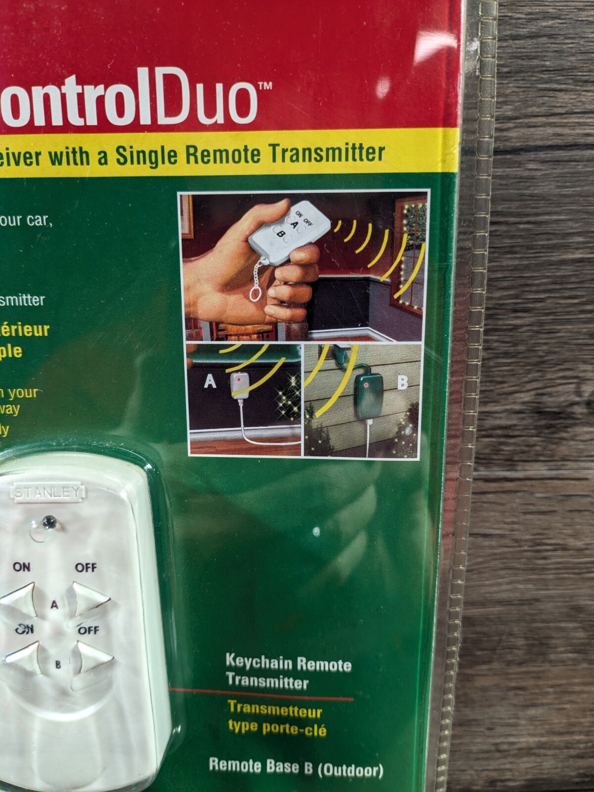 STANLEY Brand New 2Pk Remote Control Duo Indoor Outdoor Lighting 50′ Range