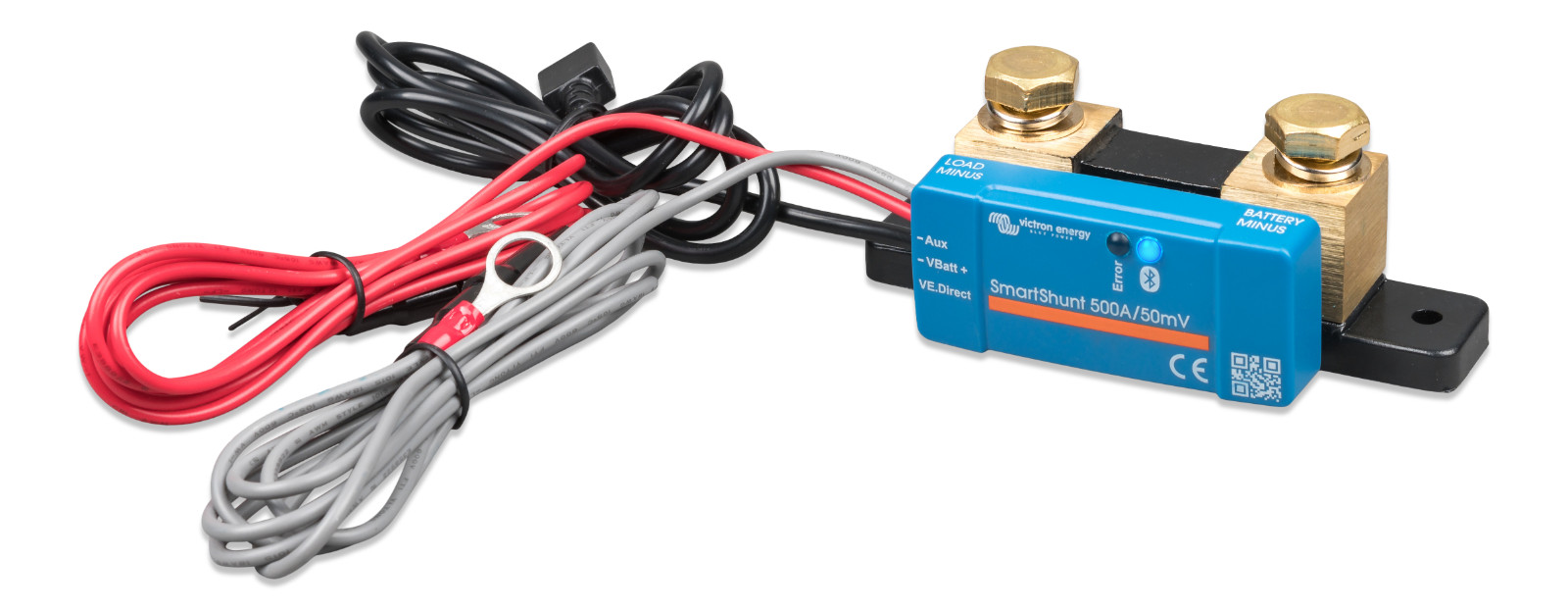 Victron SHU065150050 SmartShunt 500 Amp Battery Monitor Smart Shunt IP65