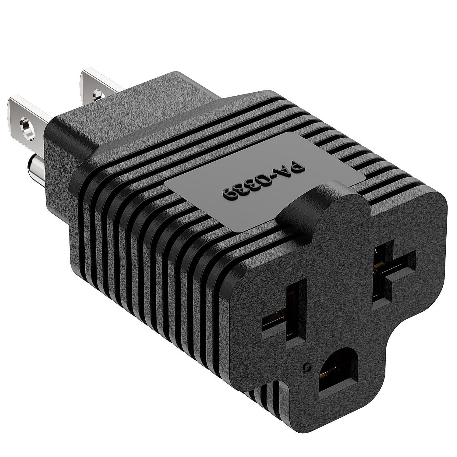 5-15P to 5-20R 6-15R 6-20R Adapter Plug 15A to 20A T-Blade 4-in-1