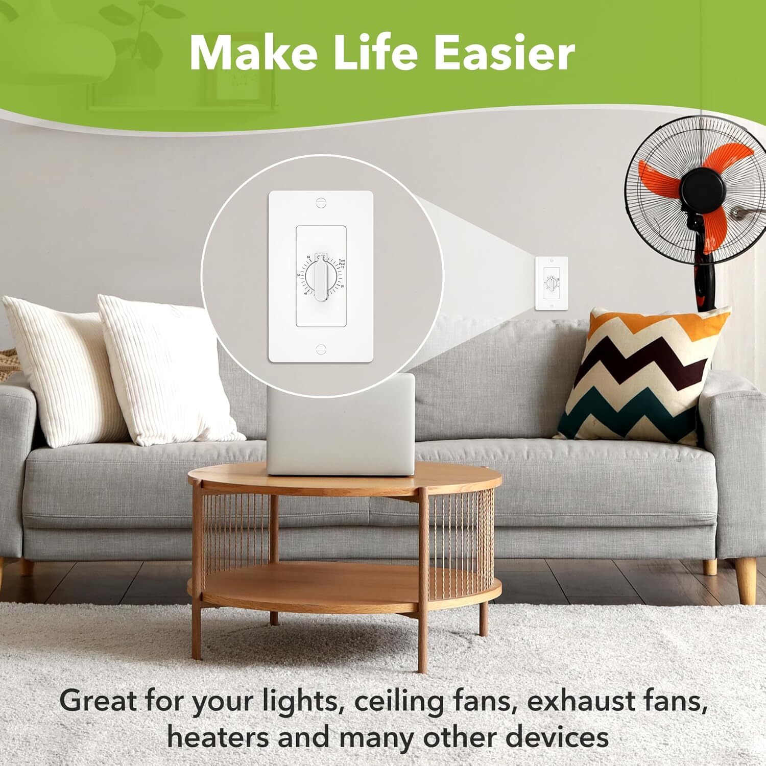 BN-LINK 4 Pack Smart Wi-Fi Plug Outlet Works with Alexa and Google Assistant