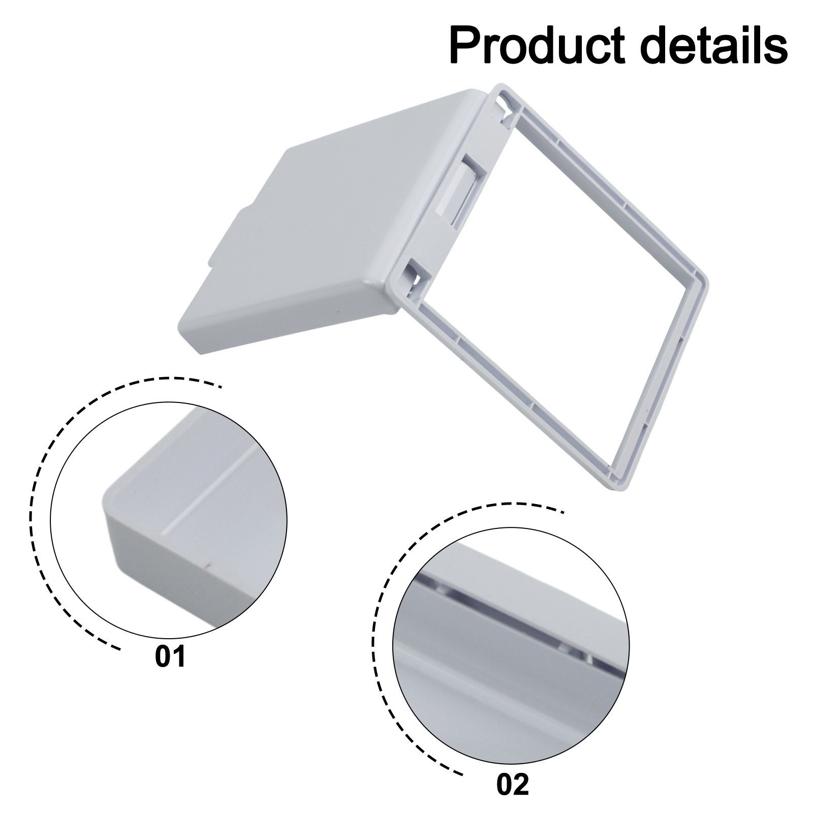 3 Pack Waterproof and Dustproof Switch Covers for 86 Type Wall Sockets
