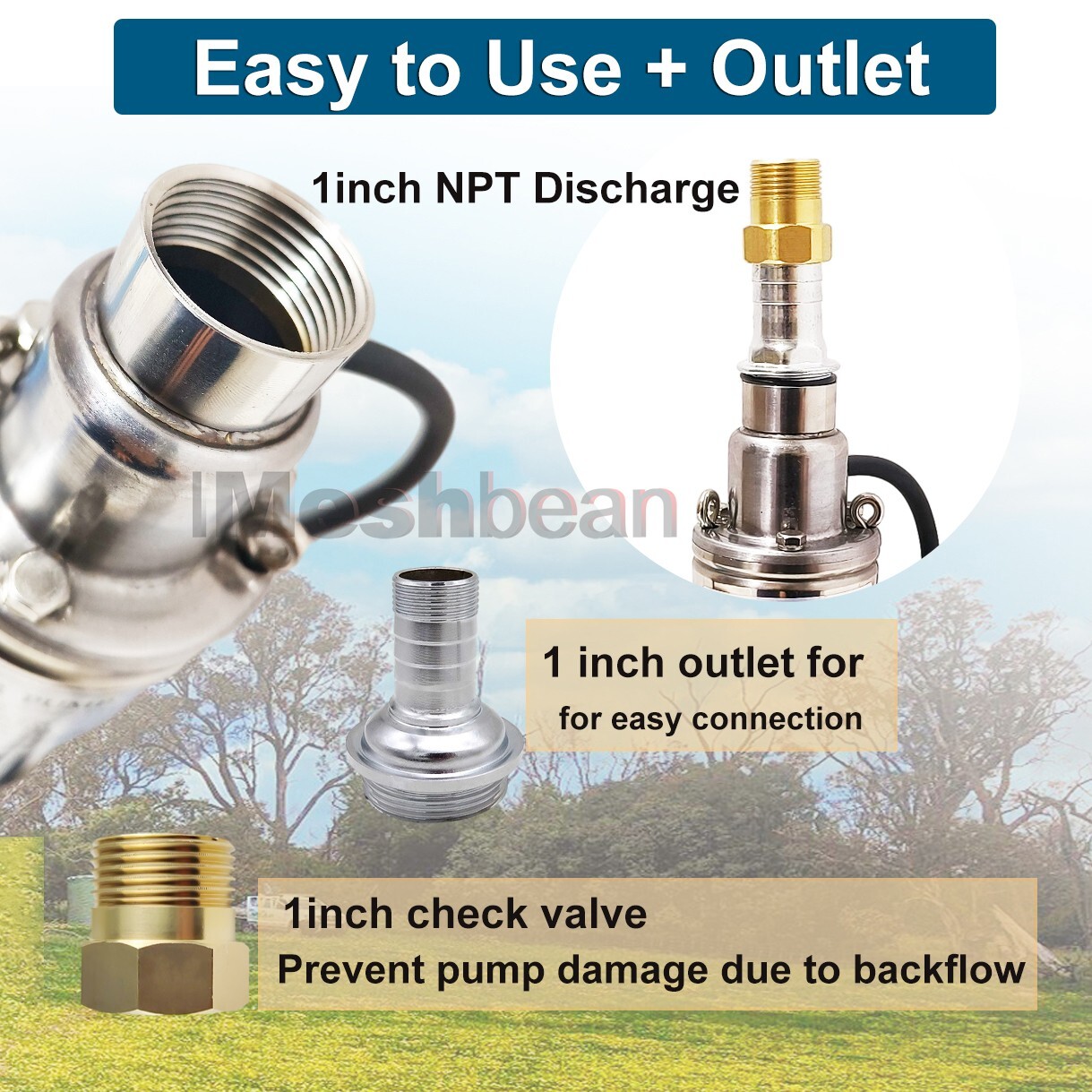 3″ DC 24V Solar Pump Submersible Pump Bore 270W Deep Well Pump + MPPT Controller
