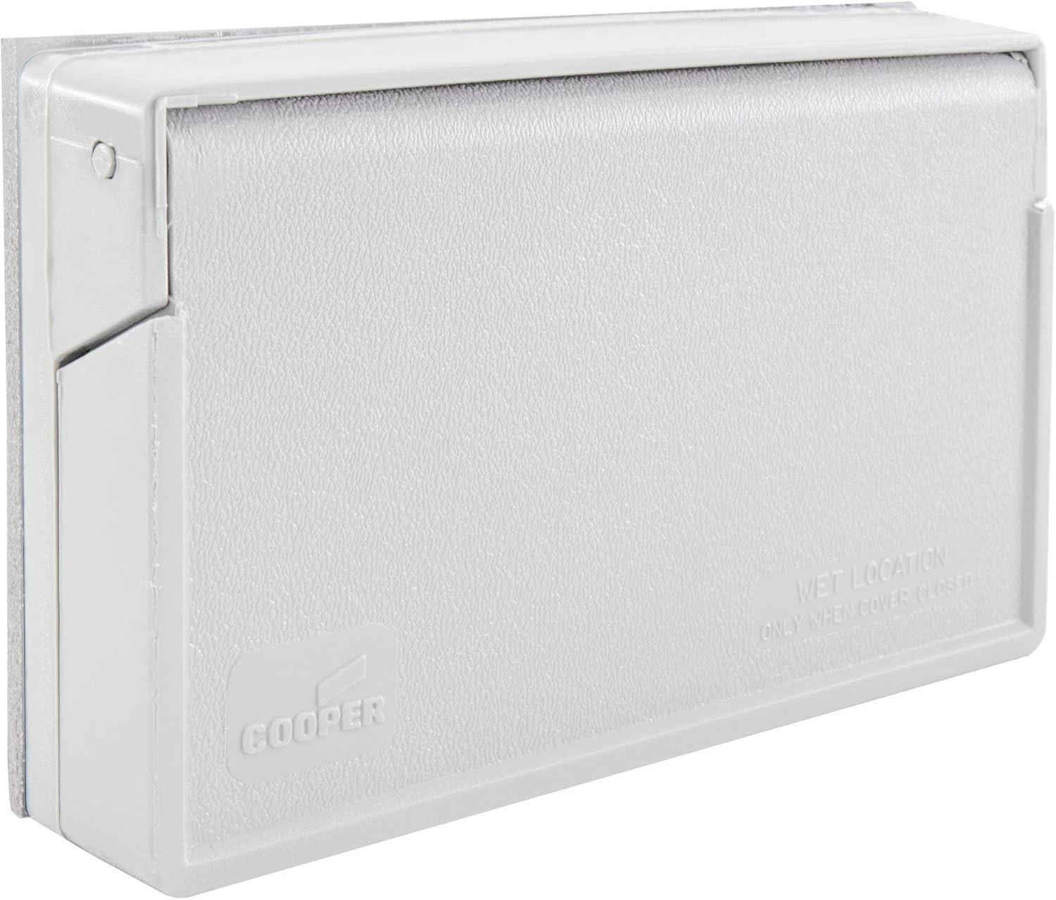 RV Exterior GFCI Outlet Cover Plate | Weatherproof | White