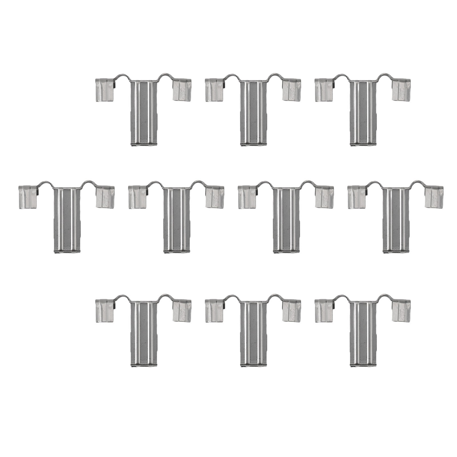 10PCS Stainless Steel Clips for Optimal Water Drainage on Your Solar Panels