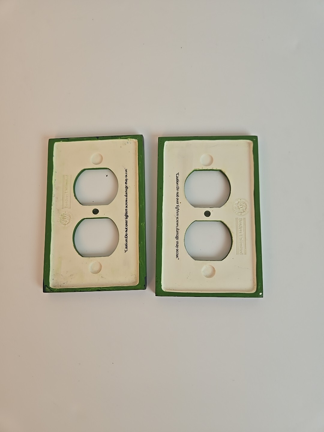 Baseball/Football field BORDERS UNLIMITED outlet covers for Kids room – 2 (Two)