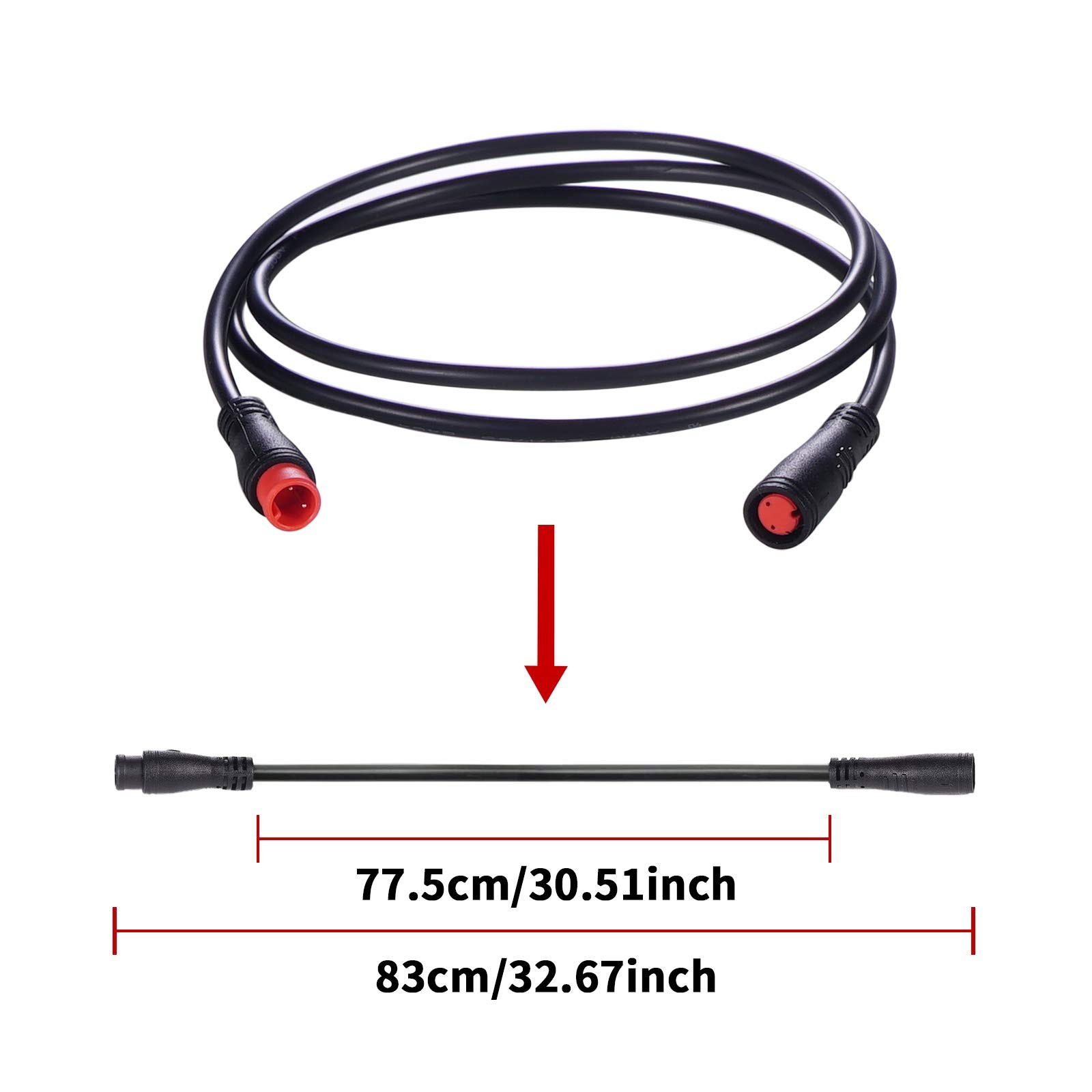 Extension Cable 2Pin/3Pin/4Pin/5Pin/6Pin Waterproof Plug