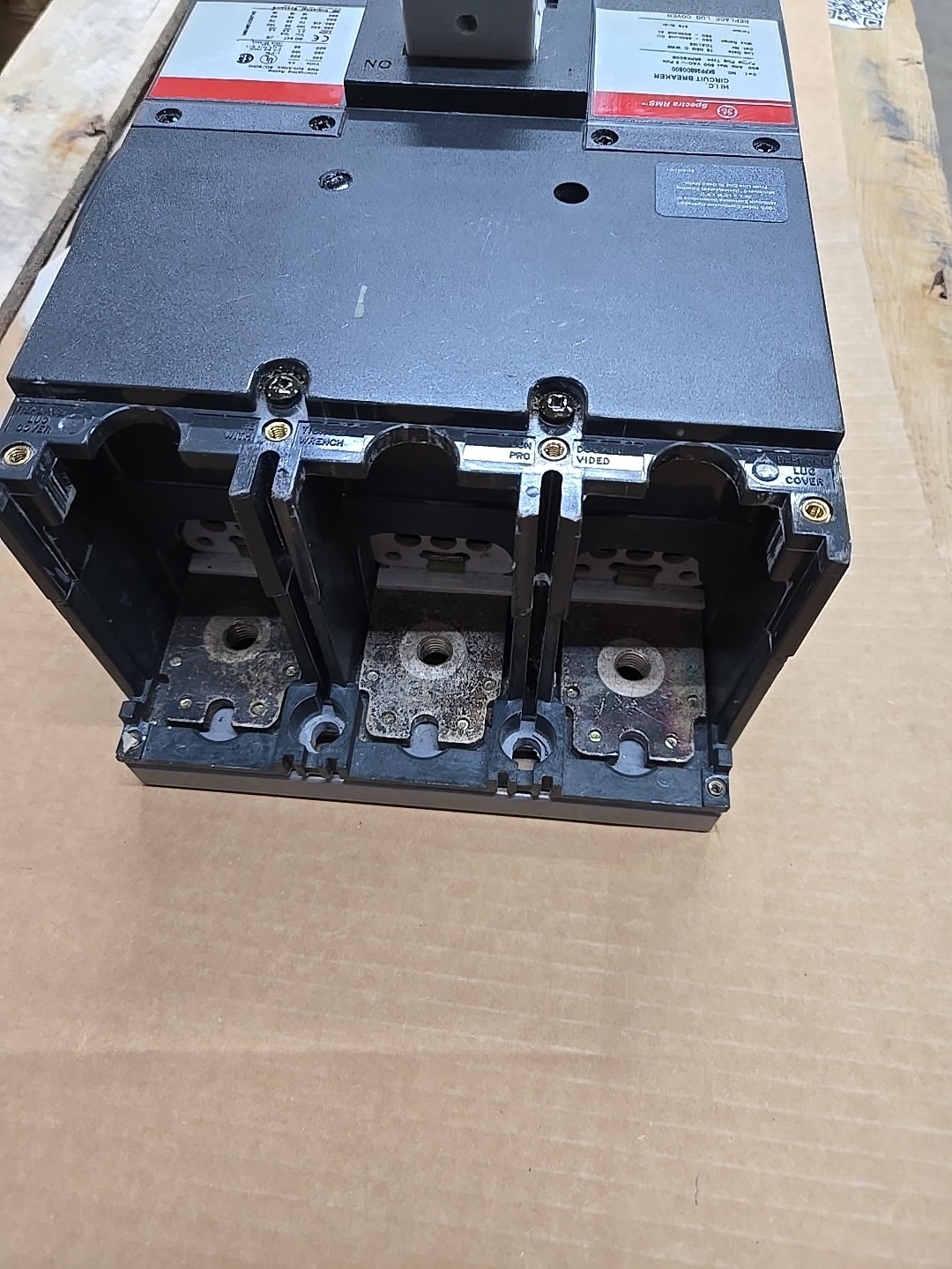 GE Spectra Series 800A 600VAC 3 Pole Breaker SKPP36BD0800 1YEAR WARRANTY