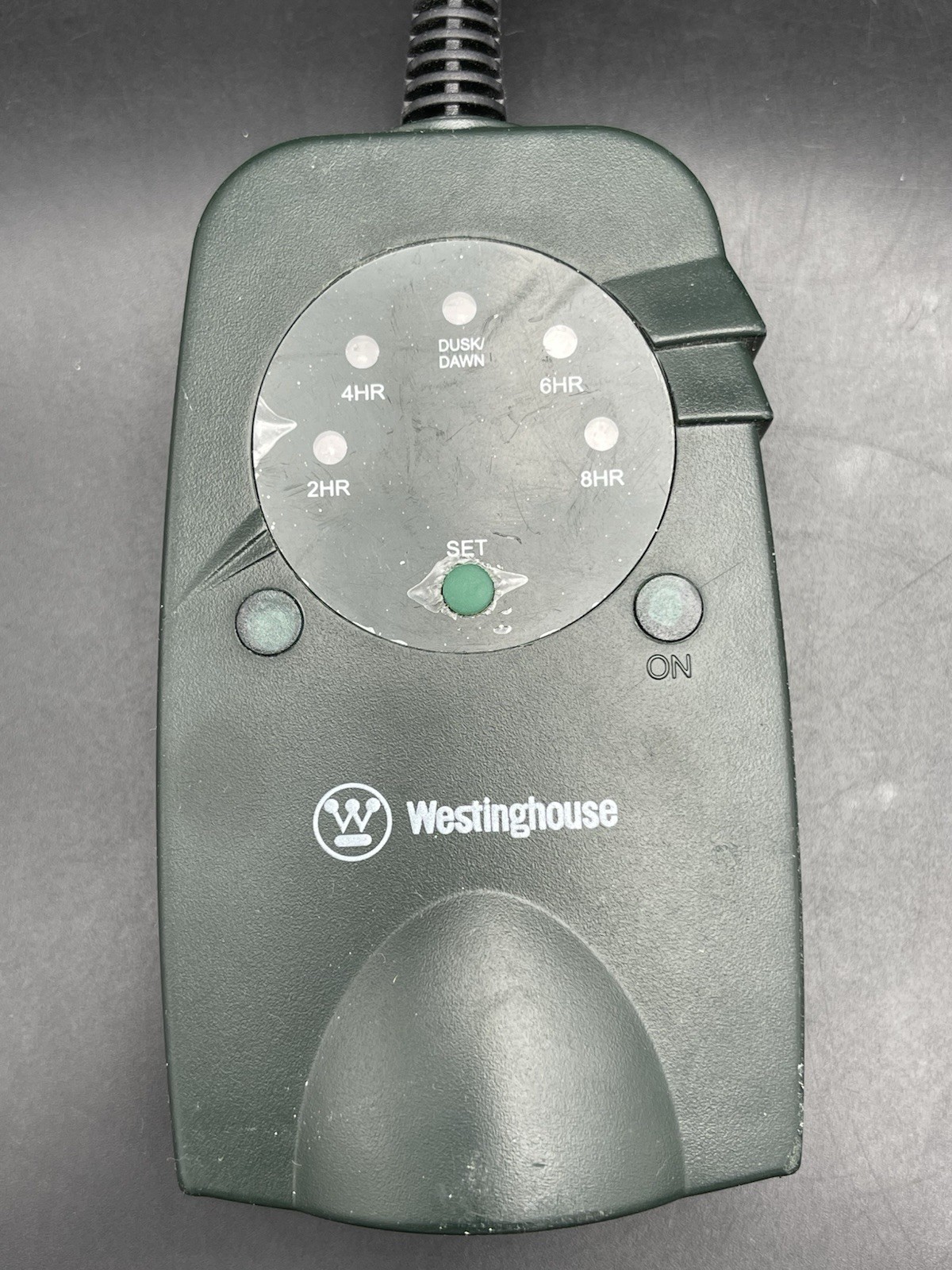 Westinghouse Outdoor Light Timer Plug-In Dusk to Dawn Photocell Sensor | 2-8 Hr