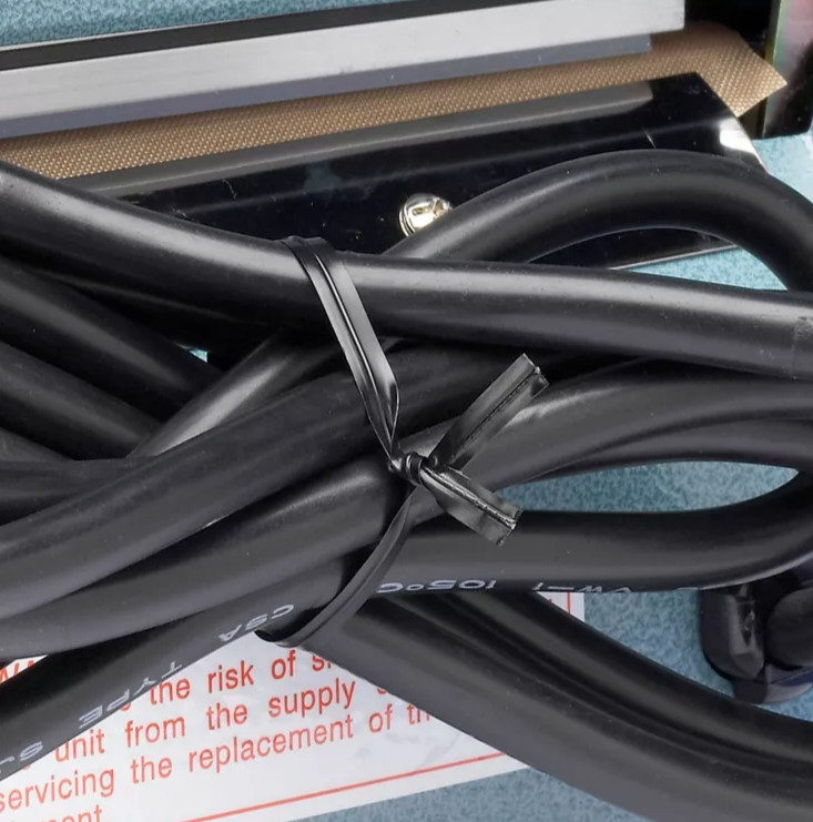 2,000 Black 6″ Twist Ties General Use, Plastic Cable ties gift wrapping
