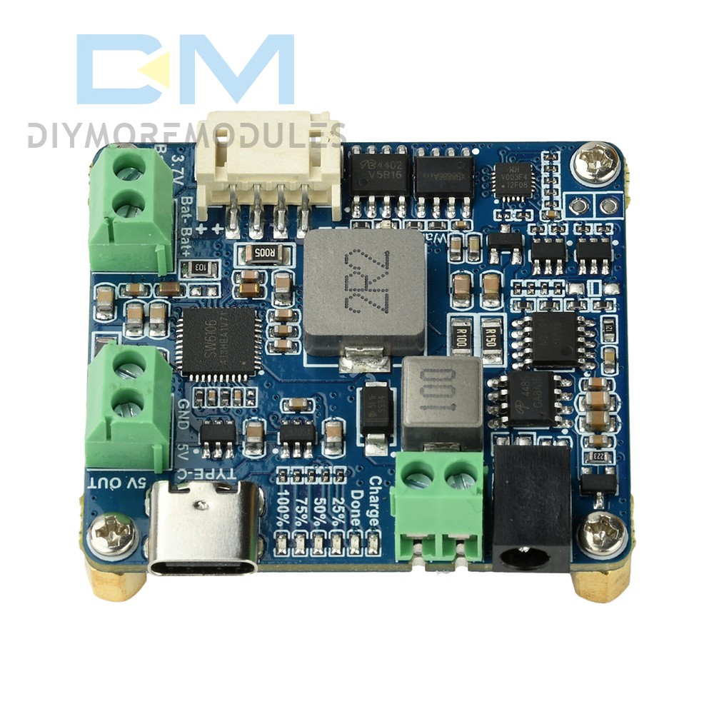 6-24V Solar Panel Power Management Module 5V 3A Supports MPPT, PD QC FCP SFCP