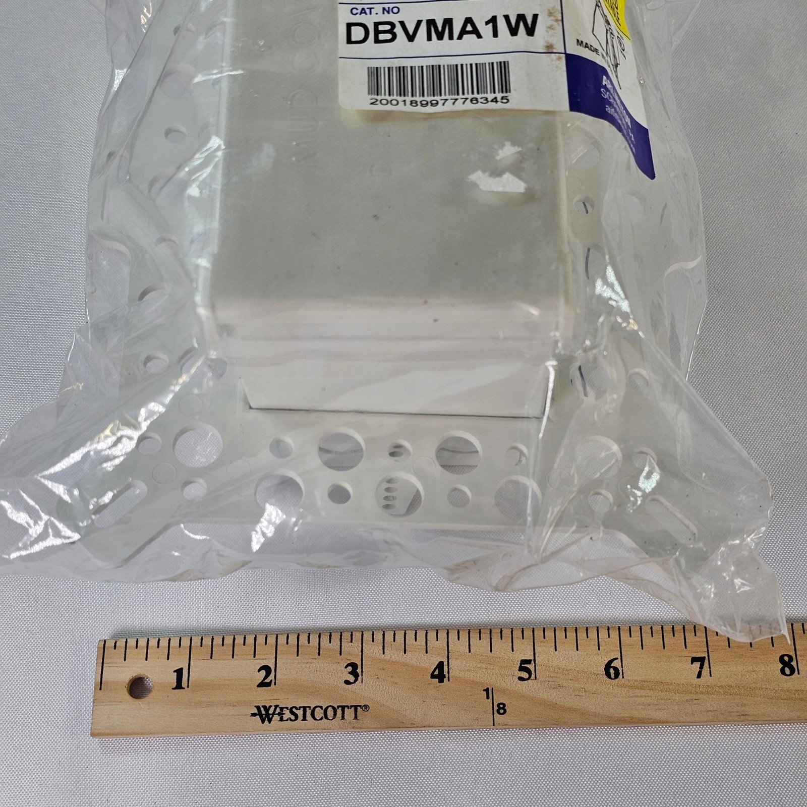 New Arlington DBVMA1W BOX Vertical Extra Duty Stucco Foam Wall Adjustable White