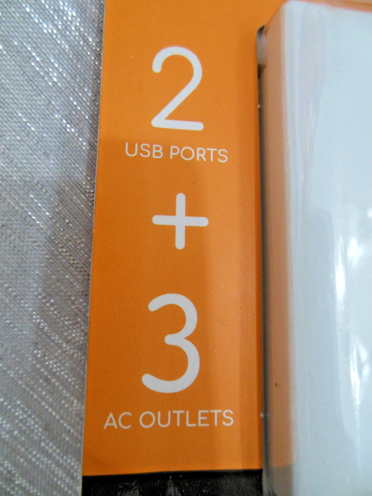 USB-A * 2.1 -AMP * Wall Charger Plate /SURGE PROTECTOR * 2pcs * Free Shipping