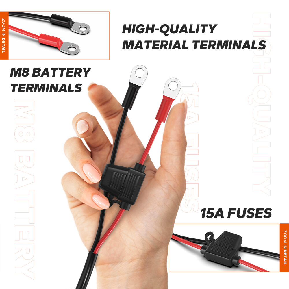 LiTime 14.6V 10A* 3 Bank Smart Battery Charger for Lithium LiFePO4 Lead Acid NCM