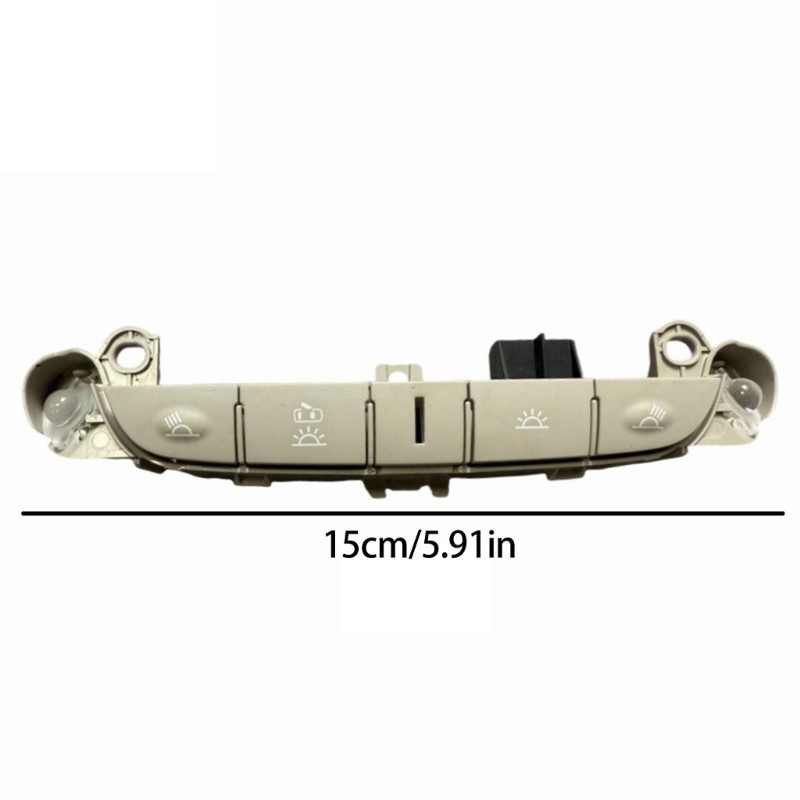 Wear Resistant Interior Light Adjustment Panel Designed For Long Distance Travel