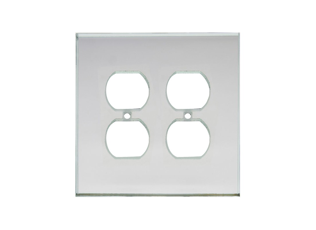 FHC MP6C Clear Double Duplex Glass Mirror Plate
