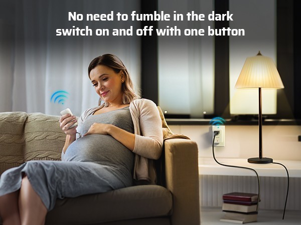 DEWENWILS Indoor Remote Control Outlet Wireless On Off Switch 100ft RF Range