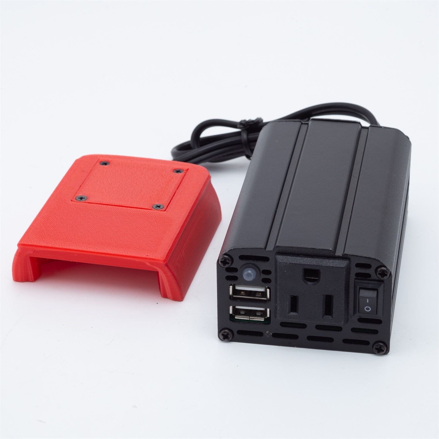 Power Supply Inverter For Milwaukee 18V Battery to AC 110V/200W Sine Wave NEW US