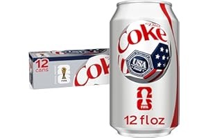 Diet Coke Soda Soft Drink Cans, 12 fl oz, 12 Pack
