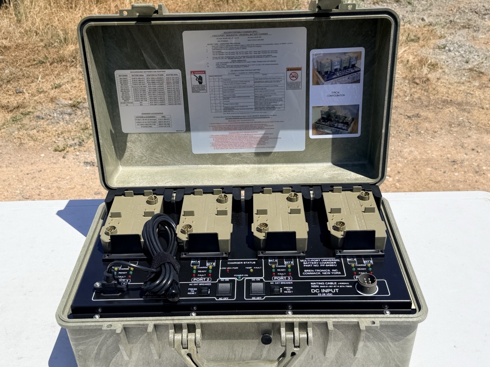 Bren-Tronics Soldier Portable Charger hard case #2