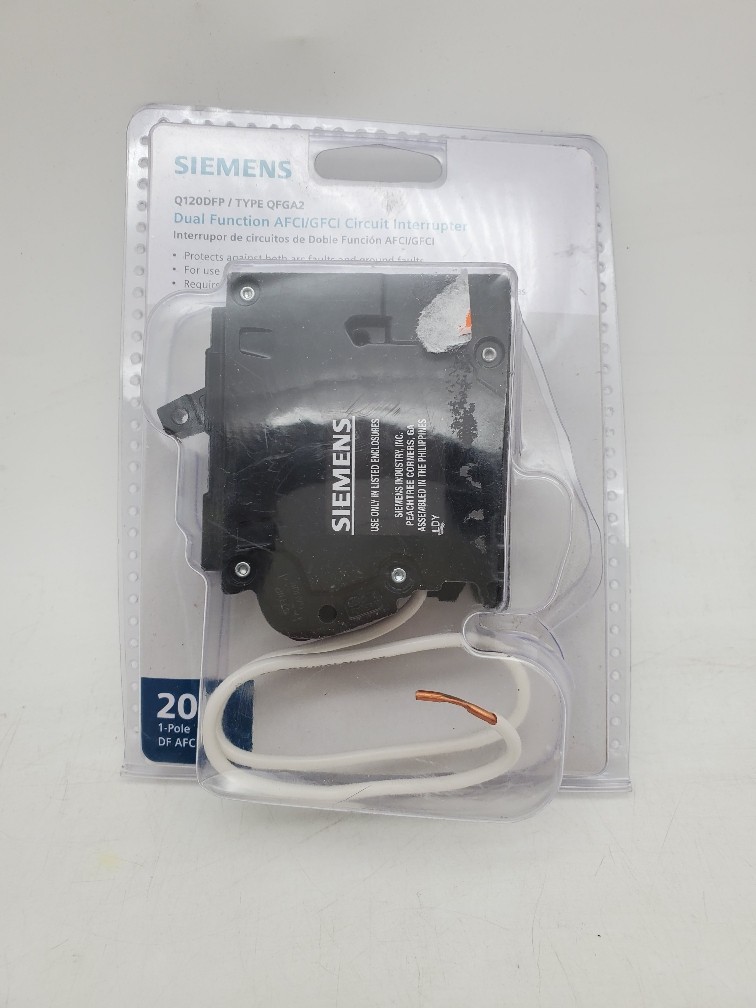 Siemens 20 amps Dual Function Single Pole Circuit Breaker 1