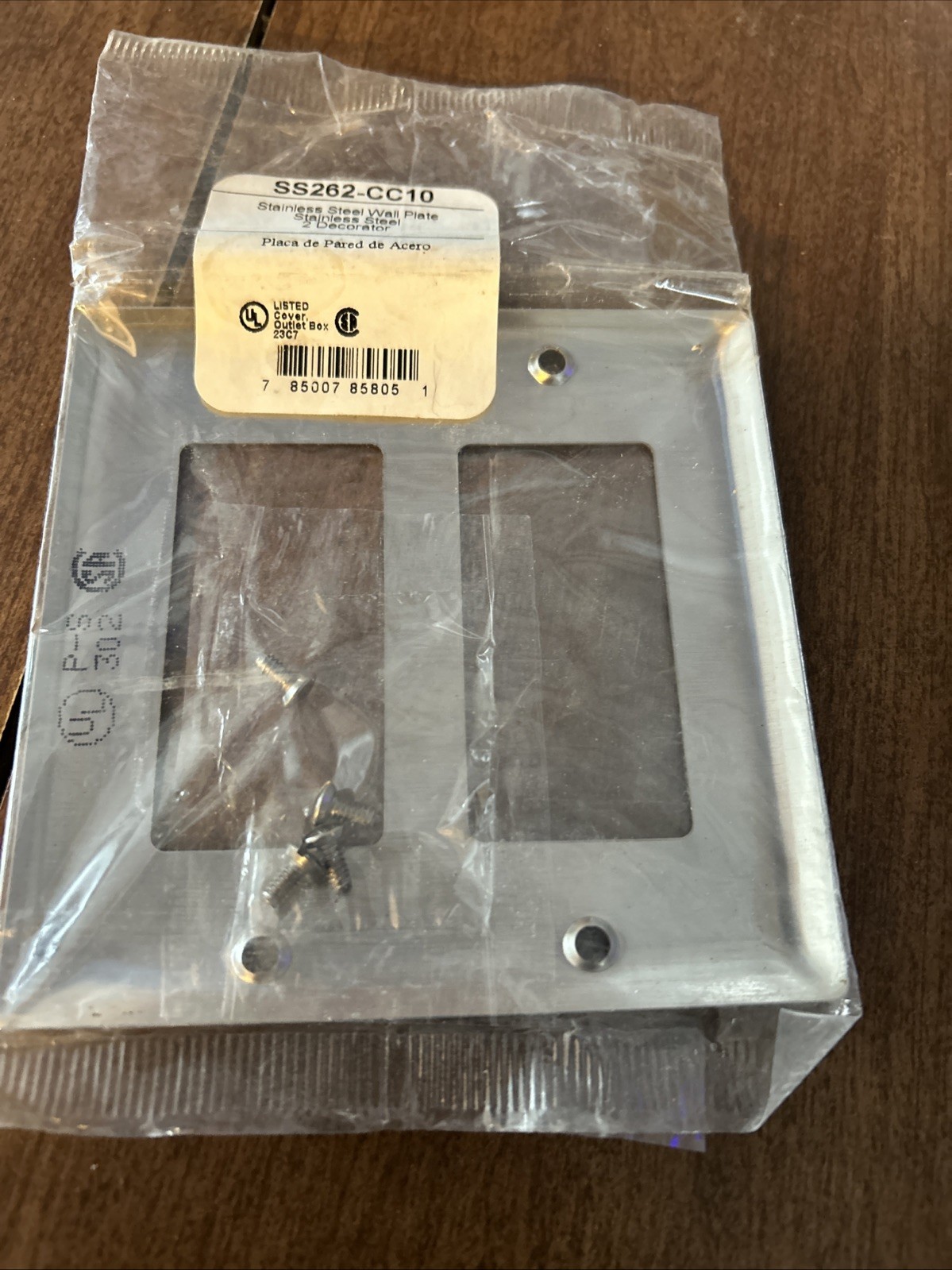 Stainless Steel Wall Plate