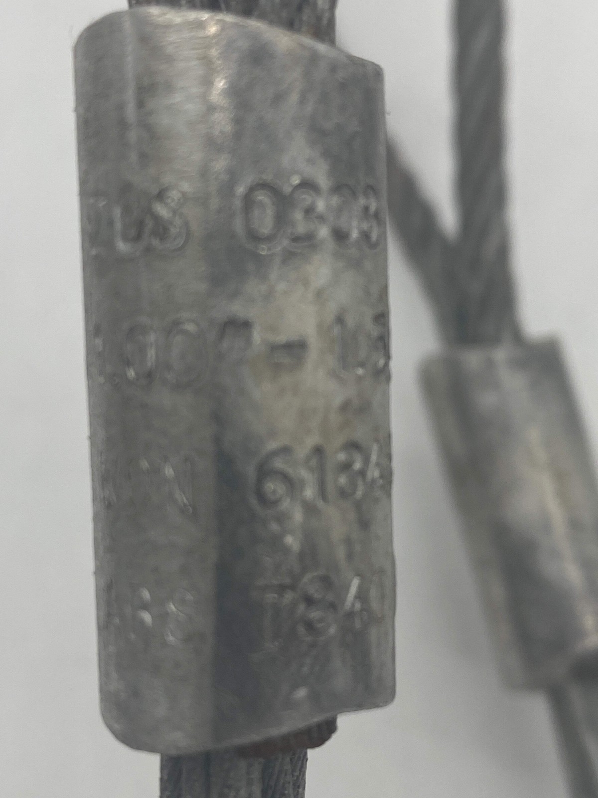 Slingco ZCS0308 Double Eye Cable Sock Cable Grip 1.0-1.5″ Galv. Steel *Lot of (3