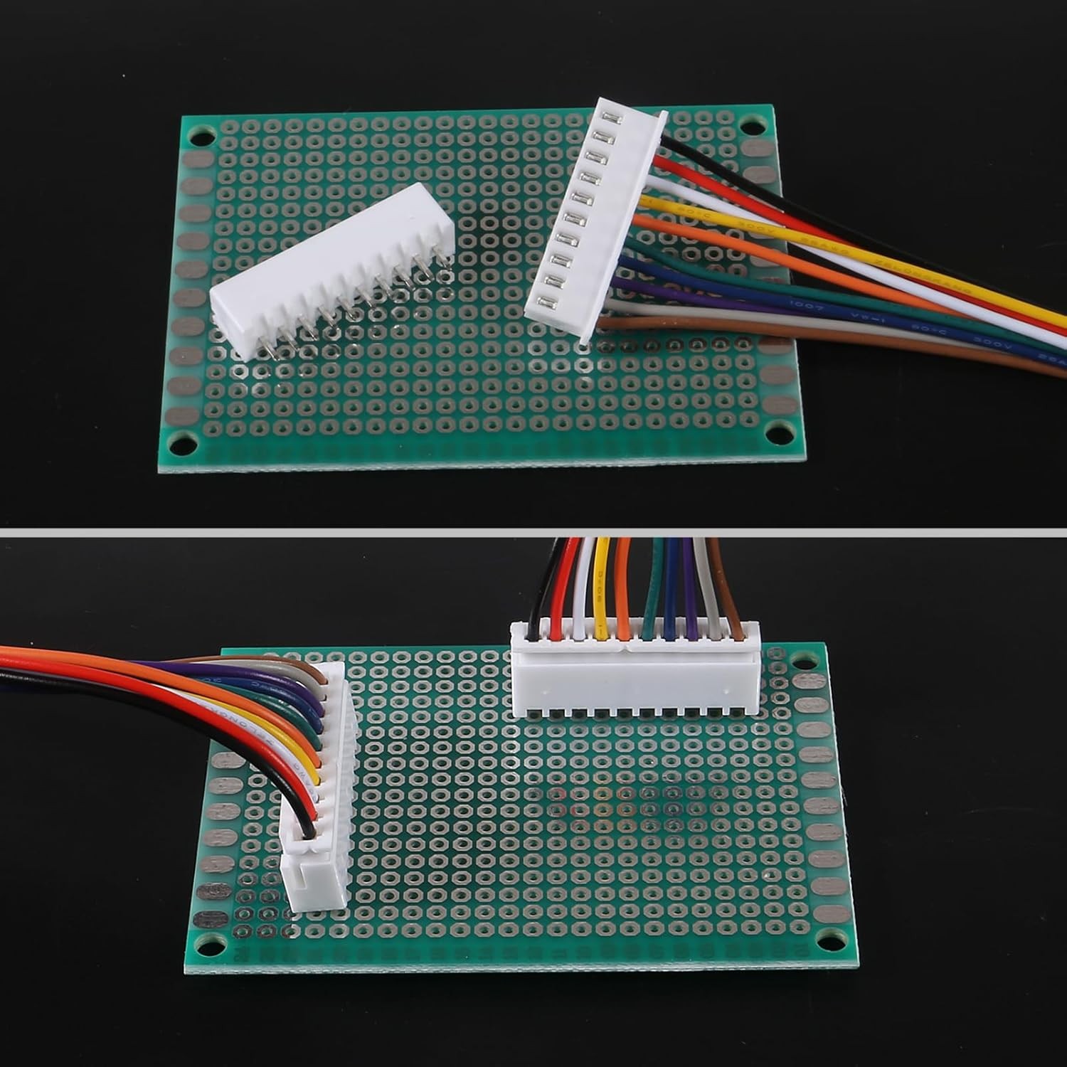 ACEIRMC 10Pairs JST-XH Connector Kit, XH 2.54mm 10 Pin Header Male and Female