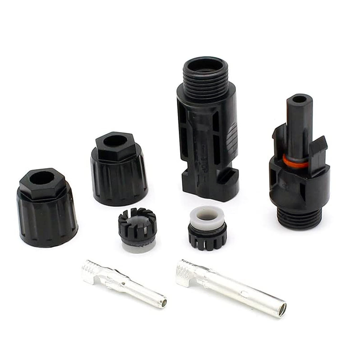 10/20/50/100/200 Pairs Male Female Solar Cable Connectors for DIY Solar Panel