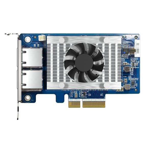 QNAP QXG-10G2T-X710 Dual-Port 10GbE RJ45 Multi-Gig Expansion Card