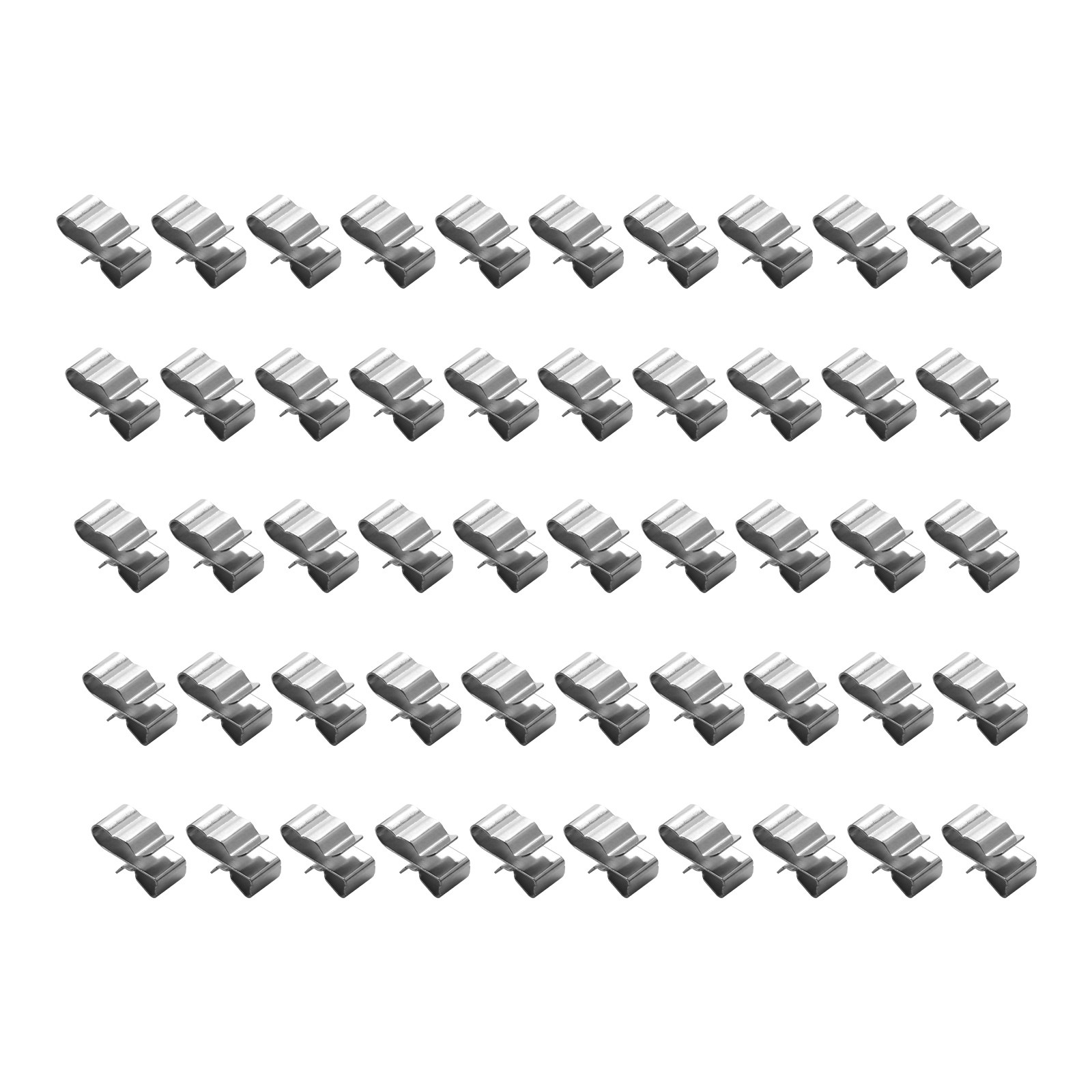 50 Pcs Solar PV Cable Clip 304 Stainless Steel Easy Install for Roof Mounting