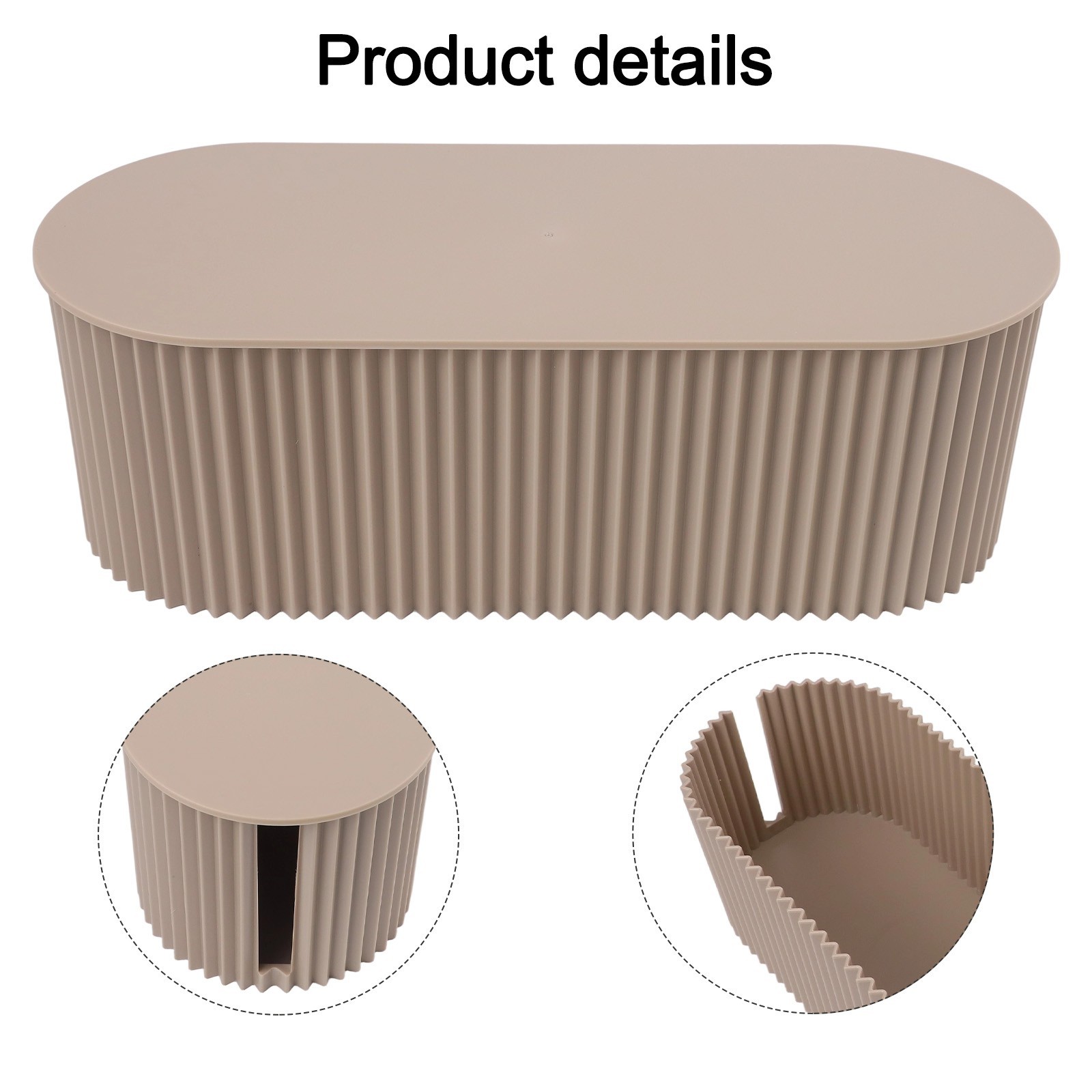 Insulated ABS Plastic Construction Ensures Safe Usage of Cables and Strips