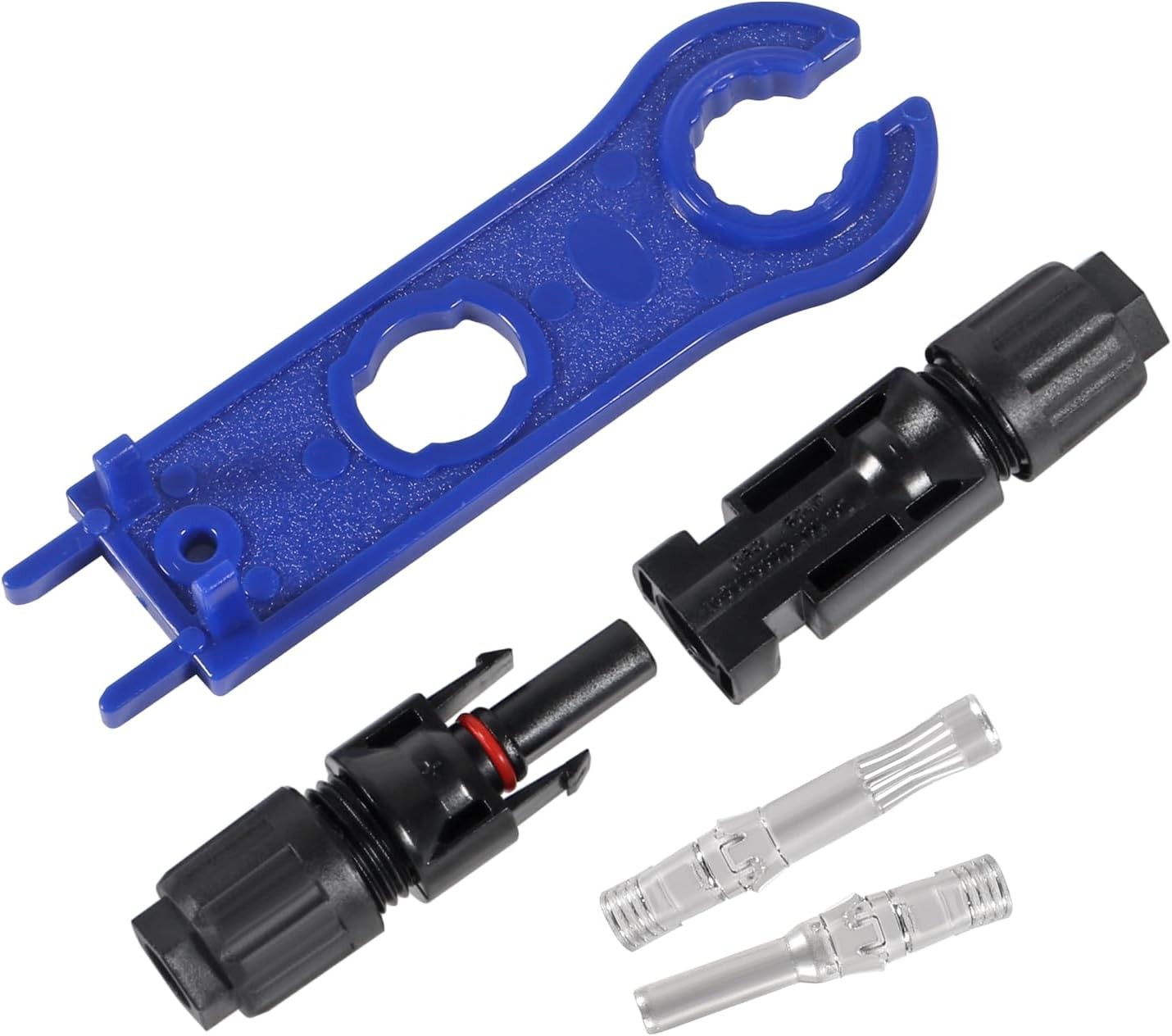 1-100 Set Male Female Wire Cable Connector Set Solar Panel Waterproof Connectors