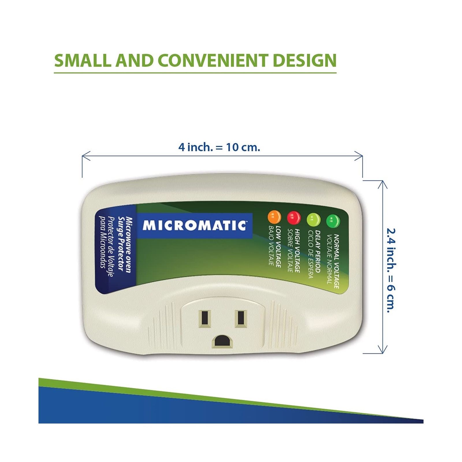 Micromatic WS-2910 Electronic Surge Protector for Microwave Oven