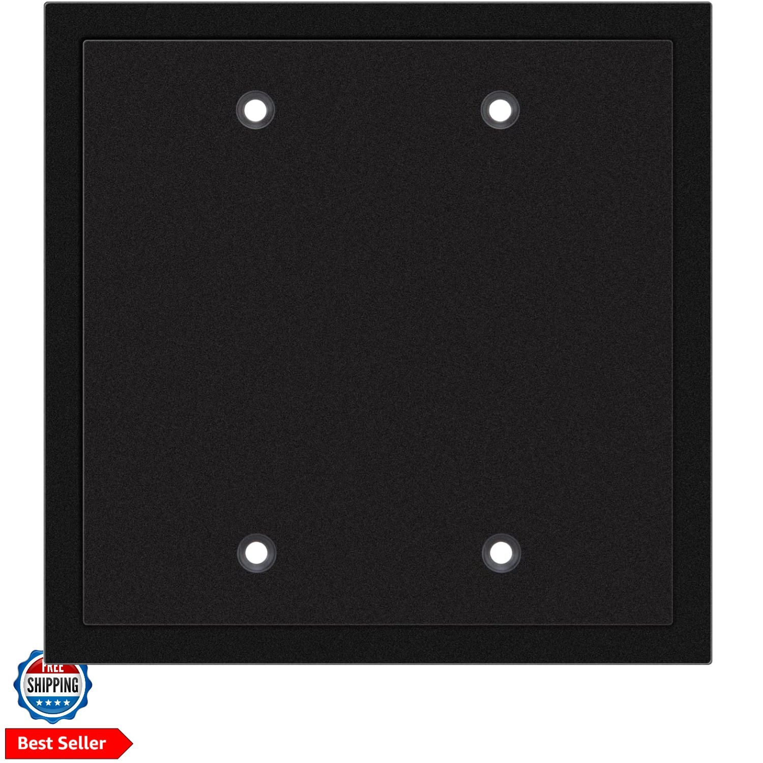 Modern Edge Decorative Wall Plate Switch Plate Outlet Cover, Durable Solid Zi…