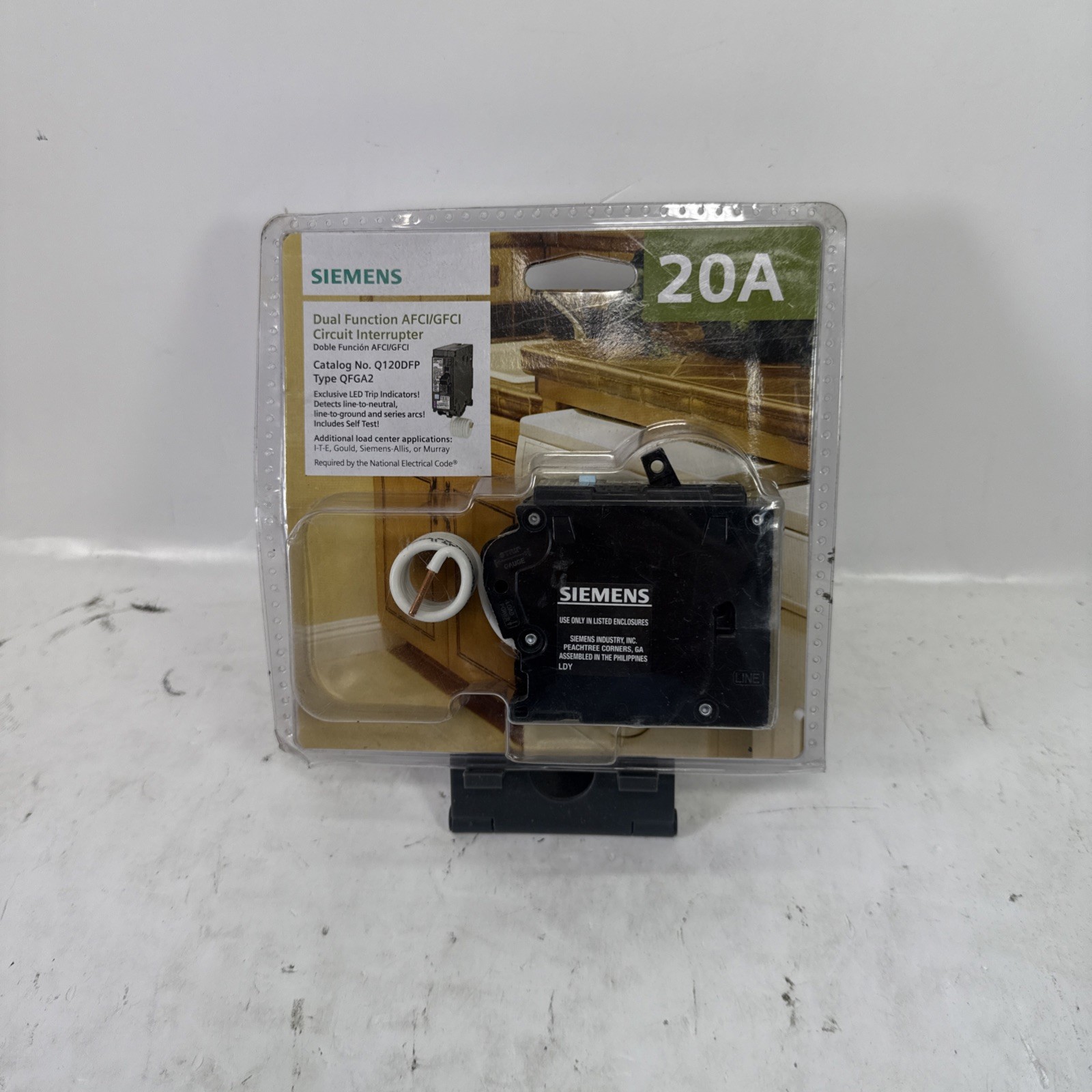 Siemens Q120DFP 20A Dual Function AFCI/GFCI Breaker | NEW SEALED