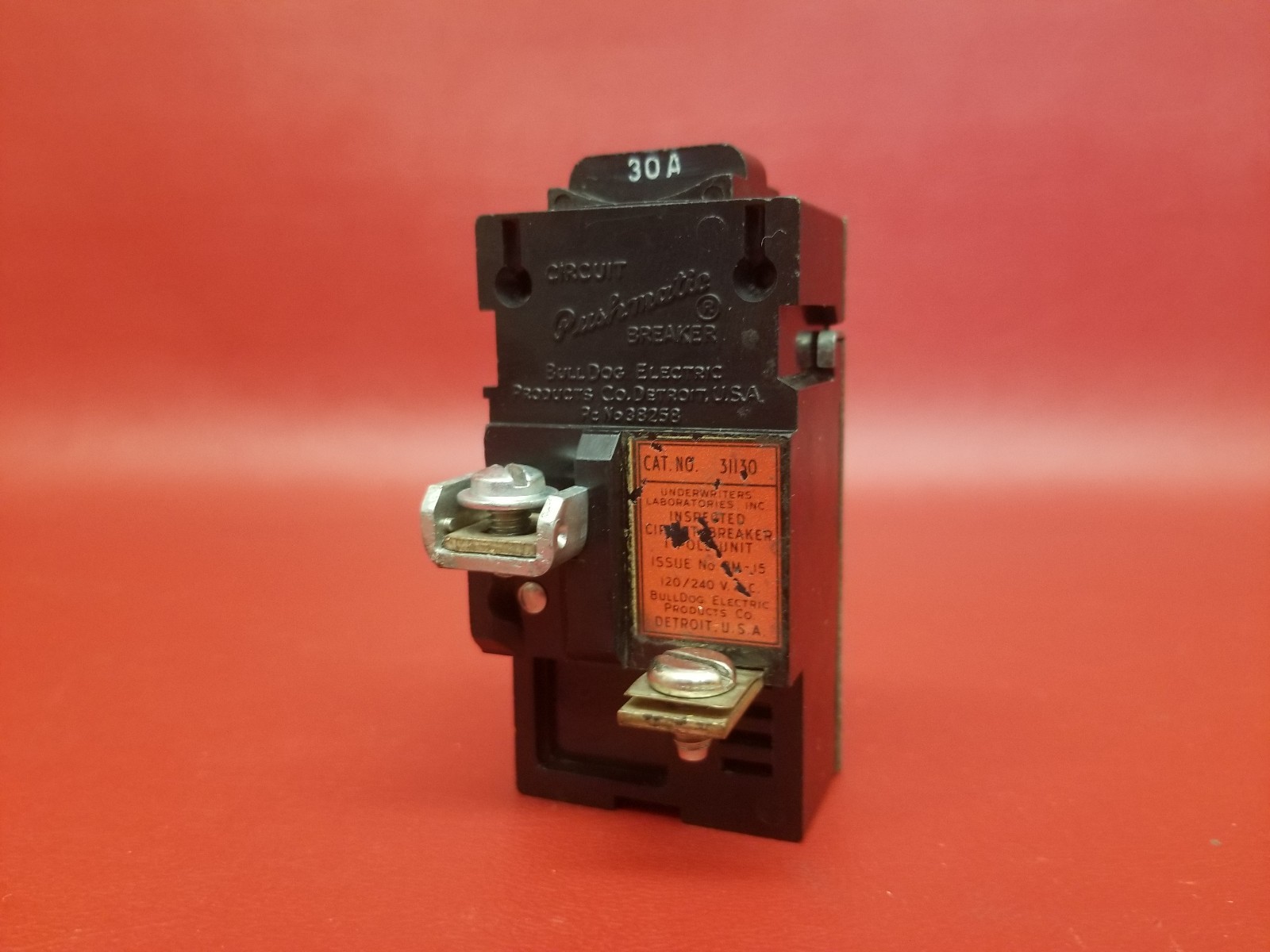30 Amp Pushmatic ITE Red Tag 30A 120V Single or 1 Pole P130 Breaker 31130