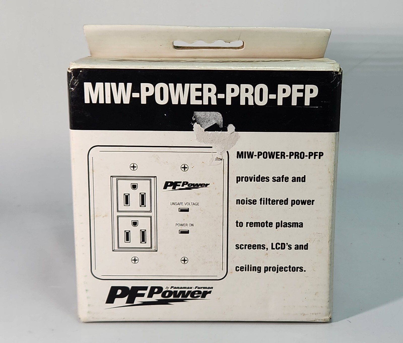 NEW Panamax Max-In-Wall PFPower MIW-POWER-PRO-PFP Surge Protector Outlet DIY