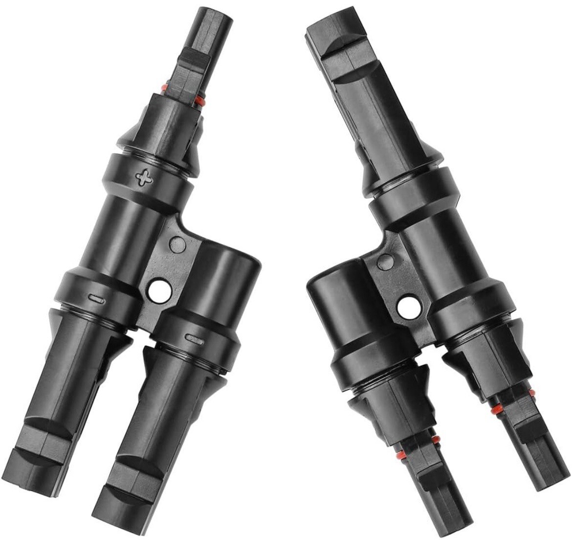 Solar Panel Connector MC4, 2 To 1 Waterproof MC4 , 1 Pair , USA Stock