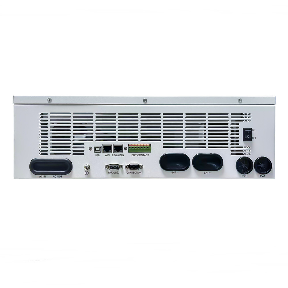 NEW 12KW 48V Hybrid Solar Inverter Split Phase 120V/240V Dual MPPT 200A Parallel