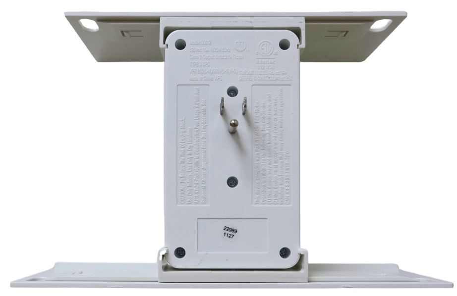 Sharper Image Socket Shelf Ultra White