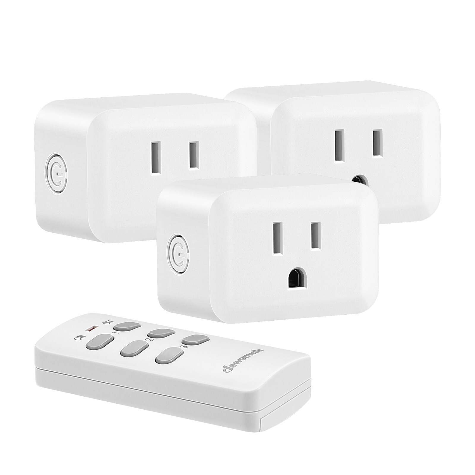 DEWENWILS Wireless Remote Control Outlet Switch Power Plug ( 1 remote + 3 plugs)